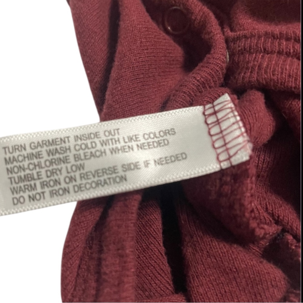 Gray and Maroon Little Brother Onesies - Picture 8 of 12